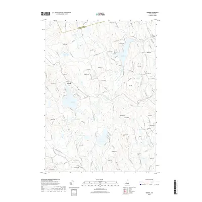 2018 Map of Deering, 2018 Print