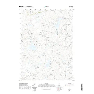 2021 Map of Deering, 2021 Print