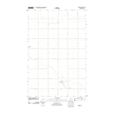 2011 Map of Deering, 2011 Print