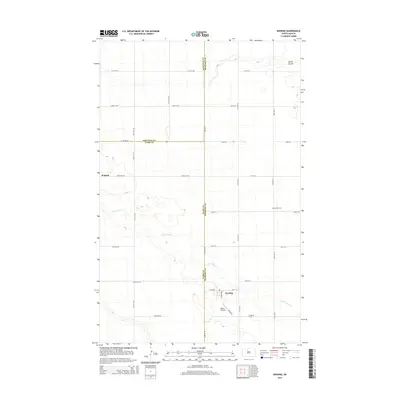 2014 Map of Deering, 2014 Print