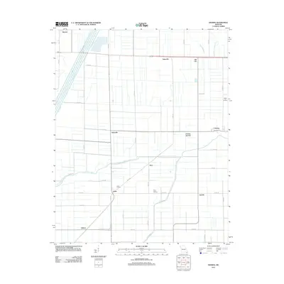 2012 Map of Deering, 2012 Print