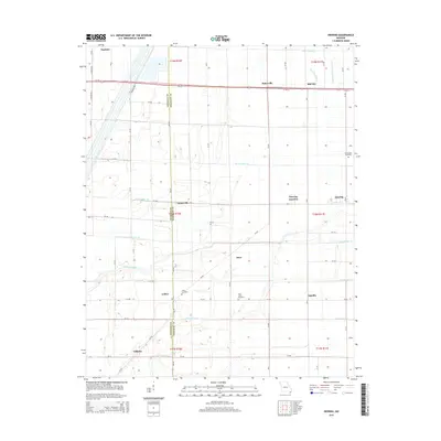 2015 Map of Deering, 2015 Print