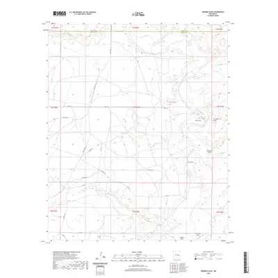 2020 Map of Deering Place, 2020 Print