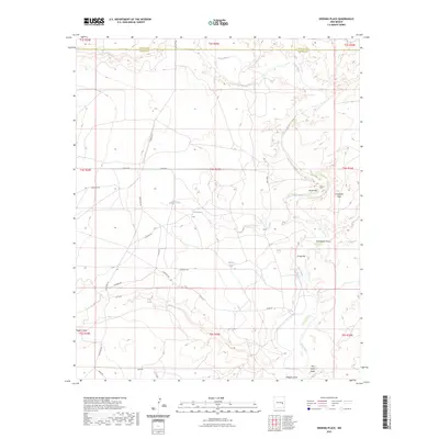 2023 Map of Deering Place, 2023 Print