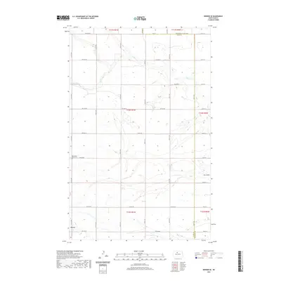 2020 Map of Deering SE, 2020 Print