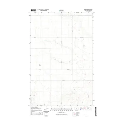 2014 Map of Deering SW, 2014 Print