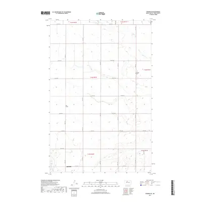 2017 Map of Deering SW, 2017 Print