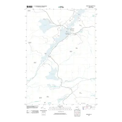 2010 Map of Deerland, 2010 Print