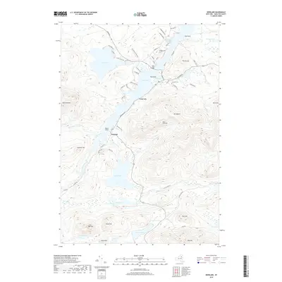 2019 Map of Deerland, 2019 Print