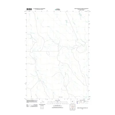 2012 Map of Deers Ears Butte North, 2012 Print