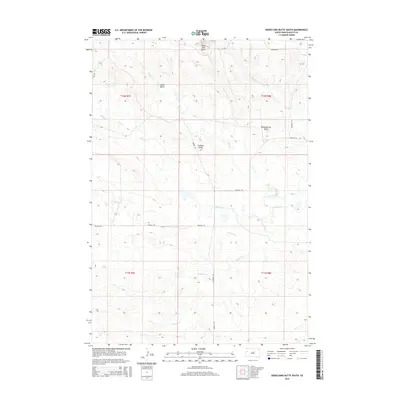 2015 Map of Deers Ears Butte South, 2015 Print