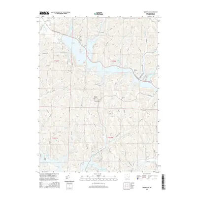 2016 Map of Deersville, 2016 Print