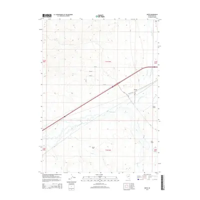 2015 Map of Deeth, 2015 Print