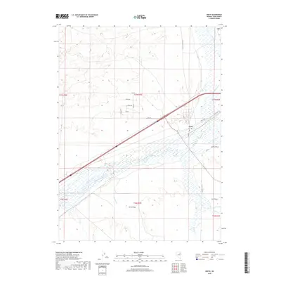 2018 Map of Deeth, 2018 Print