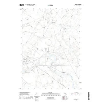2019 Map of Deferiet, 2019 Print