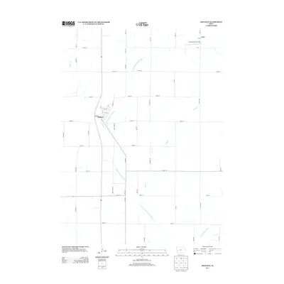 2013 Map of Defiance, 2013 Print