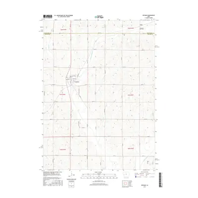 2015 Map of Defiance, 2015 Print