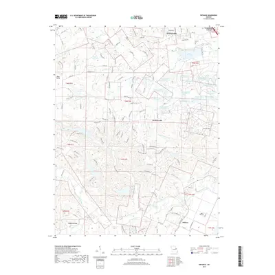 2017 Map of Defiance, 2017 Print