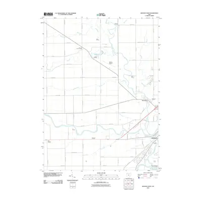 2010 Map of Defiance West, 2010 Print