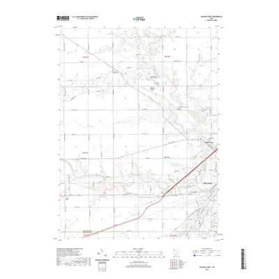 2019 Map of Defiance West, 2019 Print