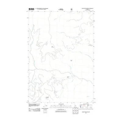 2011 Map of Degan Mountain, 2011 Print