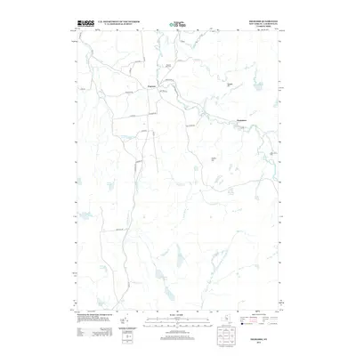 2013 Map of Degrasse, 2013 Print
