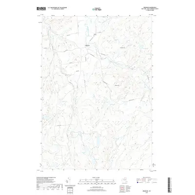 2019 Map of Degrasse, 2019 Print