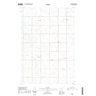 2020 Map of Deisem, 2020 Print