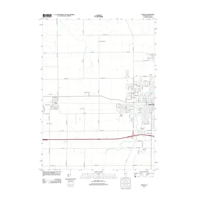 2012 Map of DeKalb, 2012 Print