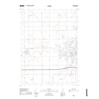 2018 Map of DeKalb, 2018 Print