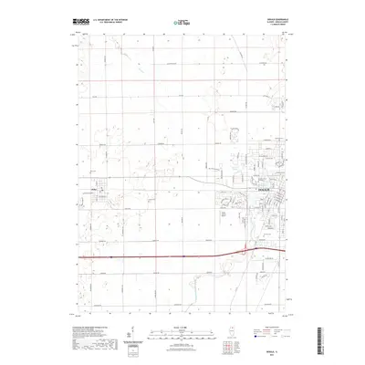 2021 Map of DeKalb, 2021 Print