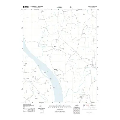 2011 Map of Dekoven, 2011 Print