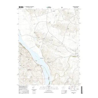 2016 Map of Dekoven, 2016 Print