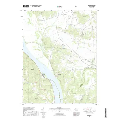 2019 Map of Dekoven, 2019 Print