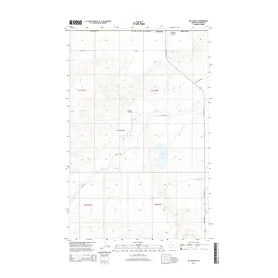 2014 Map of Del Bonita, 2014 Print