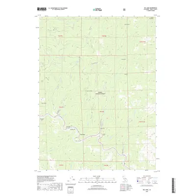 2018 Map of Del Loma, 2018 Print