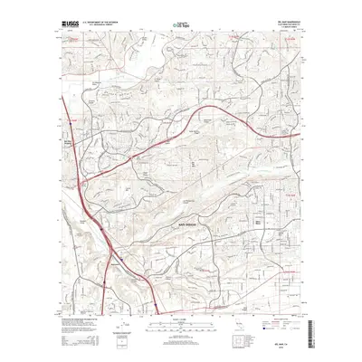 2015 Map of Del Mar, 2015 Print