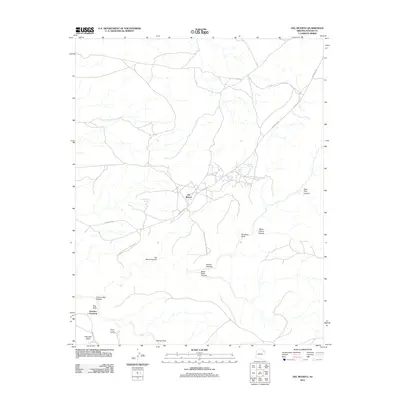 2011 Map of Del Muerto, 2011 Print