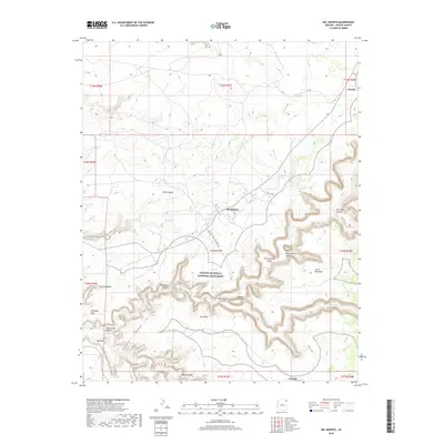 2018 Map of Del Muerto, 2018 Print