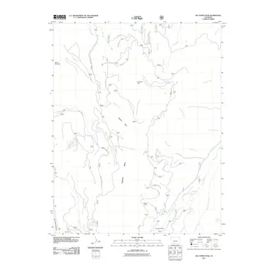2011 Map of Del Norte Peak, 2011 Print