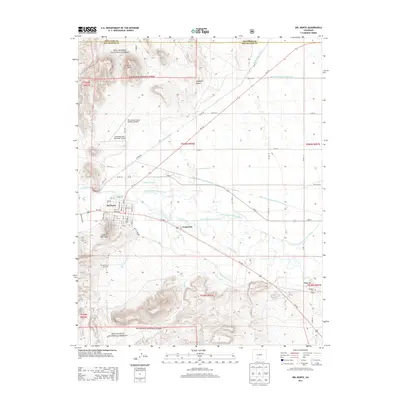 2013 Map of Del Norte, 2013 Print