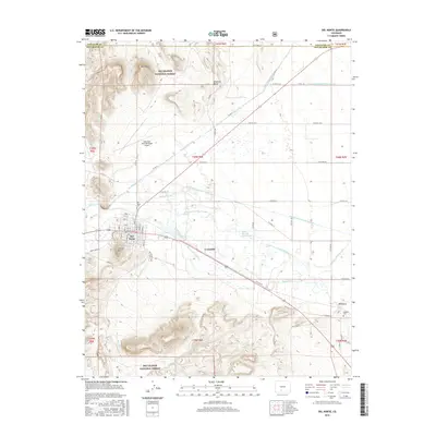 2016 Map of Del Norte, 2016 Print