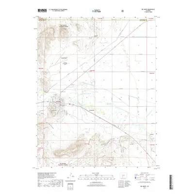 2019 Map of Del Norte, 2019 Print