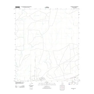 2013 Map of Del Rio NE, 2013 Print
