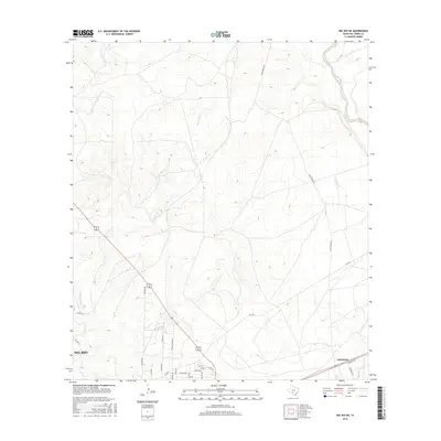 2016 Map of Del Rio NE, 2016 Print