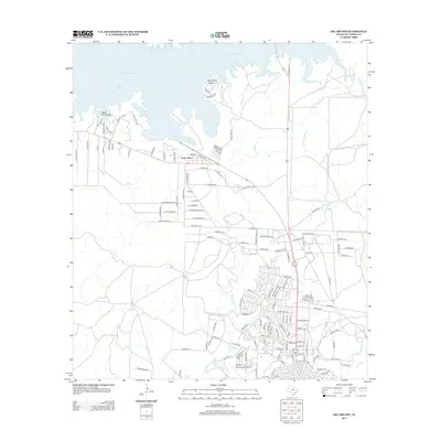 2013 Map of Del Rio NW, 2013 Print