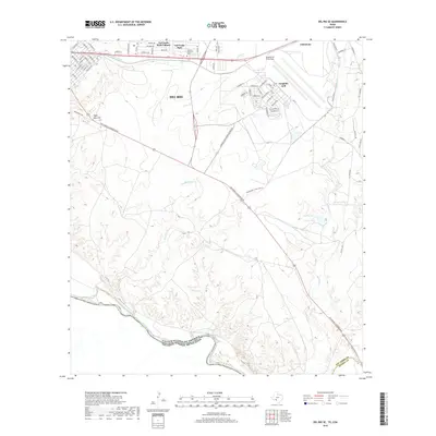 2019 Map of Del Rio SE, 2019 Print