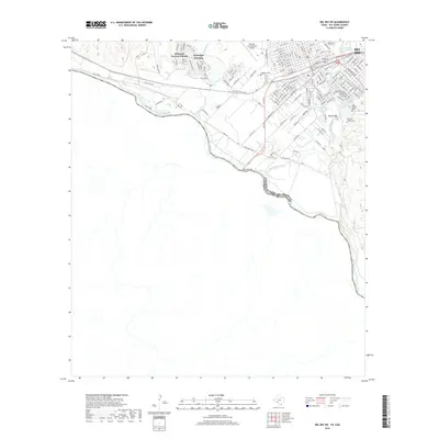 2019 Map of Del Rio SW, 2019 Print