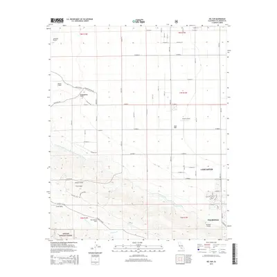 2015 Map of Del Sur, 2015 Print