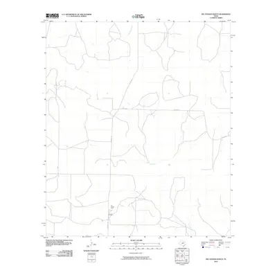 2010 Map of Del Venado Ranch, 2010 Print